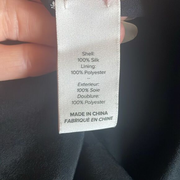 Cinq a Sept Ashburn Tiered Silk Dress S - Picture 5 of 7